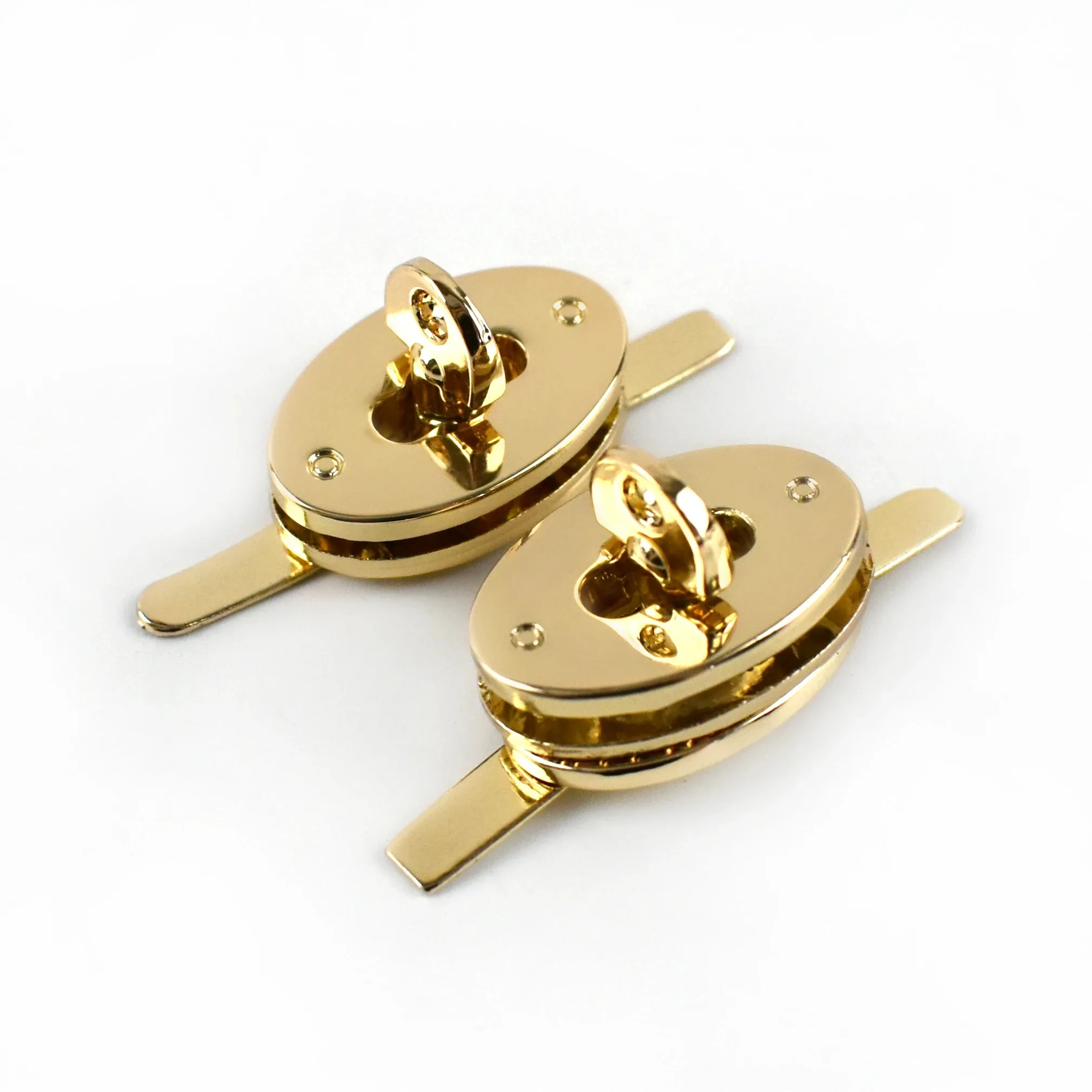 Deepeel BD365 21*17mm Luggage Hardware Accessories DIY Sewing Leather Handbag Locks Clasp Alloy Twist Snap Bag Lock Buckles