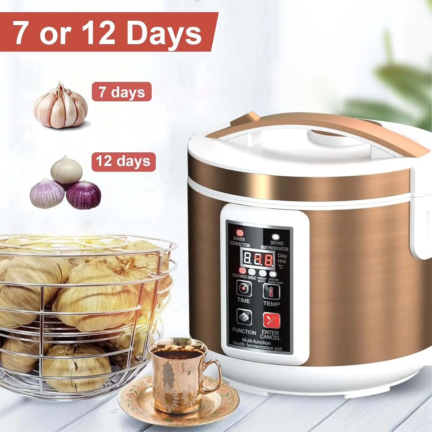 AZK115-2 Black garlic fermentation Manufacture/Micro Brewery Suppliers /ANZHIK Kitchen Equipment 5L automic Home Brewing System