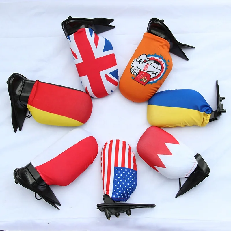
Custom Printing Brazil Car Side Rear View Mirror Flag Cover 