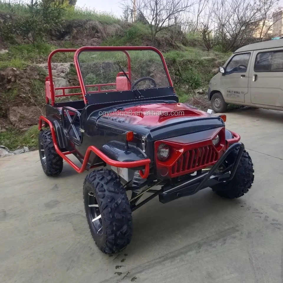 Хорошая цена четырехколесный внедорожник UTV 2-местный 4-местный багги автомобиль 4WD 4x4 300cc 350cc go kart utv гольф-кары джипы