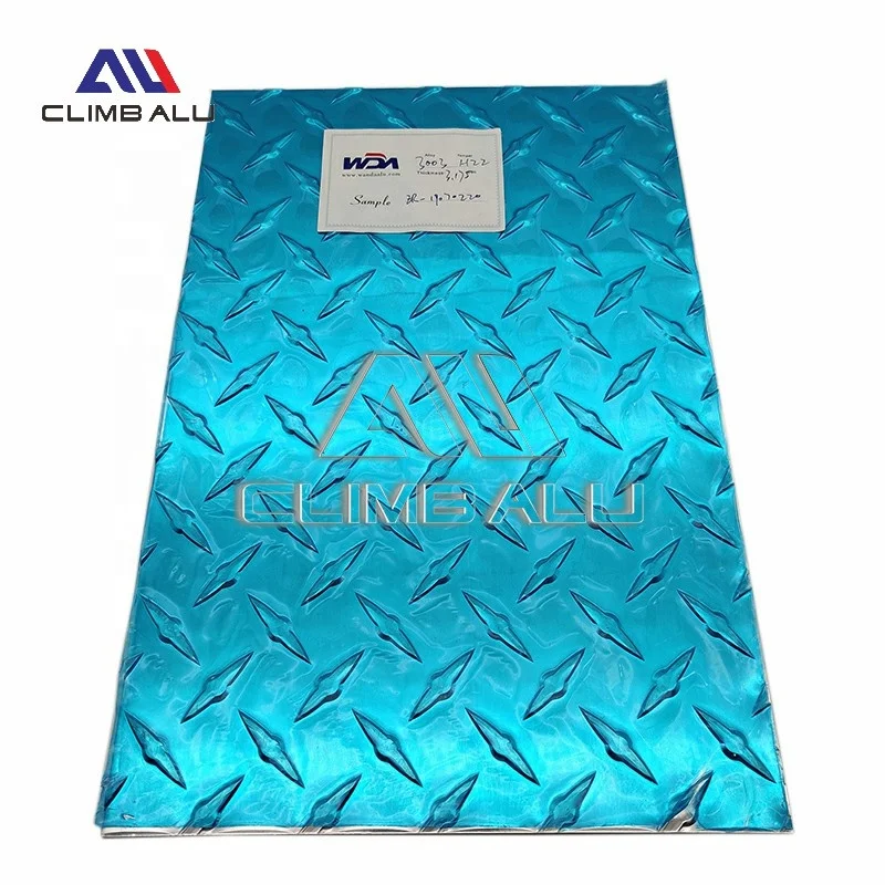 1mm 4x8 thin aluminum diamond checker plate stair treads sheets price