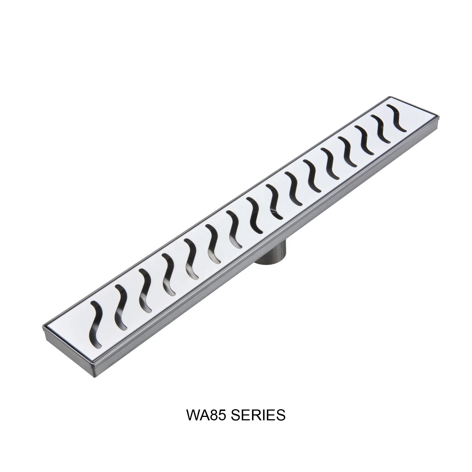 200-2000mm Stainless Steel Tile Insert  Linear Floor Drain Linear Bathroom custom shower strip drains linear shower drain