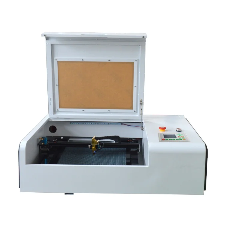 JW-4040 40w 50w co2 mini portable lazer engraving cutting machine for bamboo Arcylic Crytal Glass