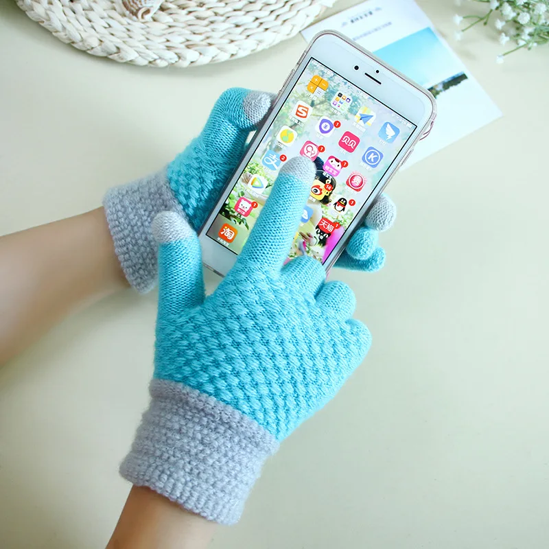 OEM touch screen  winter gloves 2022 new design factory directly sale low MOQ and price