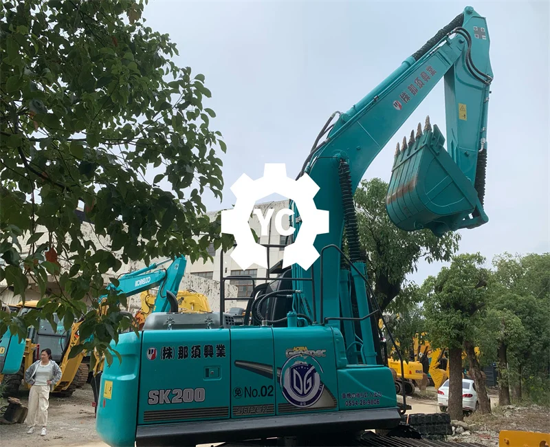 Original Kobelco sk200-8 sk200-10 excavator sale used kobelco sk200 excavator construction Equipment heavy machinery for sale