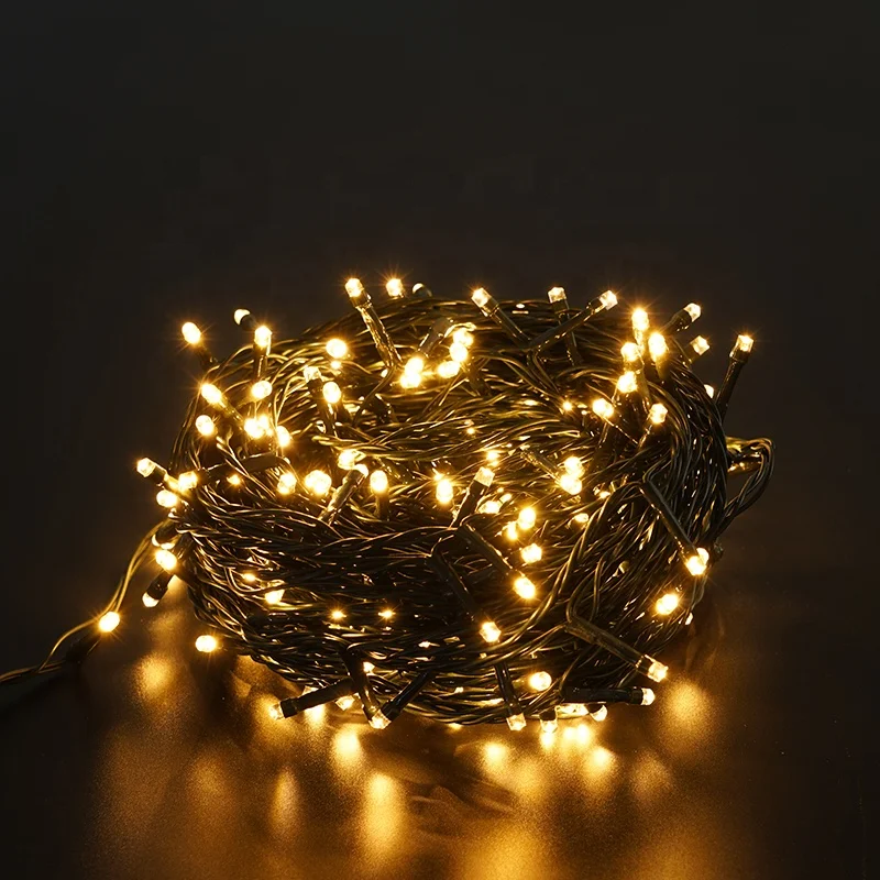 
2021 wholesale indoor and outdoor waterproof led Christmas string lights for garden Xmas tree home patio garden yard decor 