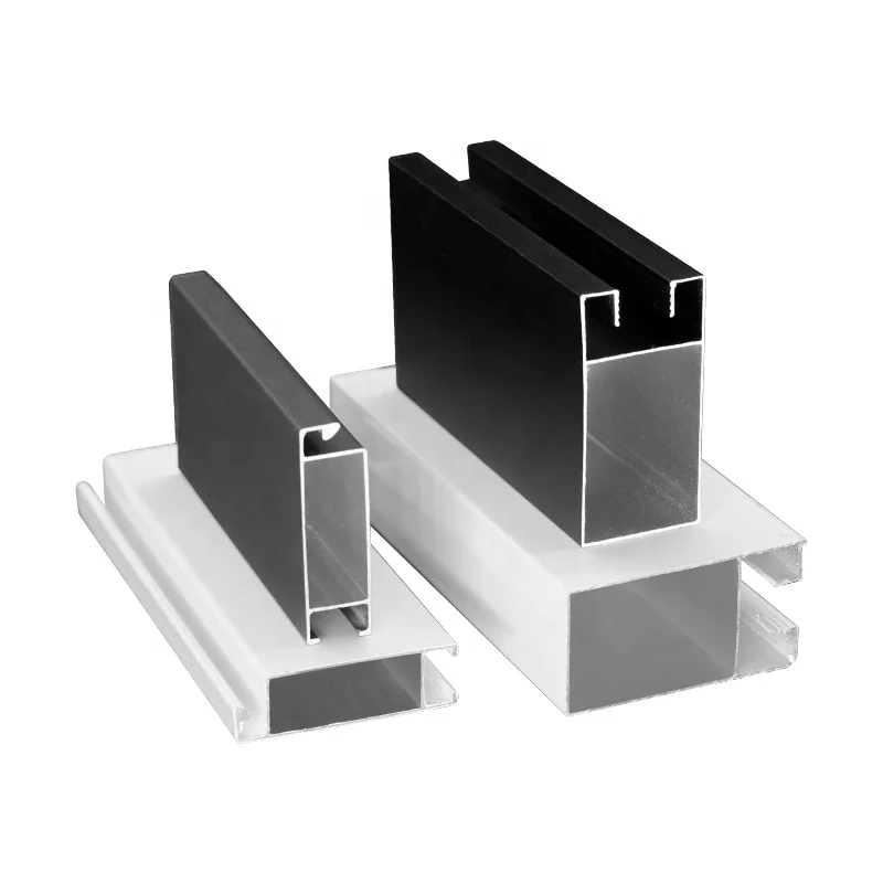 6063-t5  double pane aluminum extrusion profile for window in system
