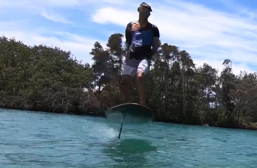 Advanced electric surf hydrofoil electric efoil surfboard with 220V electricity