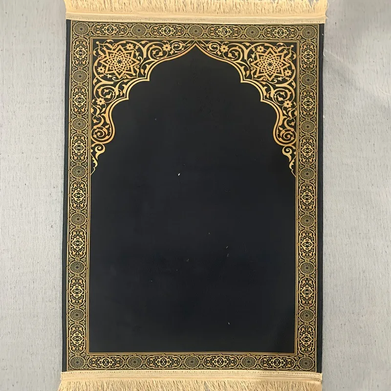 Одеяло для этнического поклонения на Ближнем Востоке утолщенное переносное и легко складываемое одеяло для поклонения дружелюбный к коже молитвенный коврик