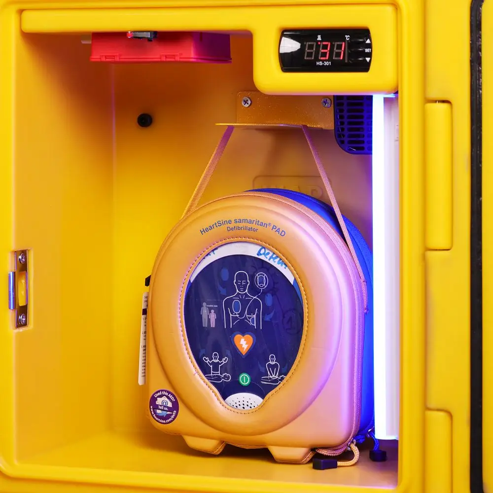 WAP P13 New Defibrillator Outdoor Plastic AED Heating Cabinet with Temperature Control System