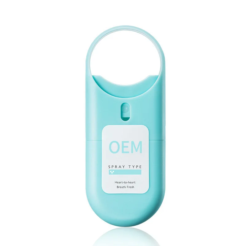 
OEM personal oral care mini mist mint oral fresh breath spray 
