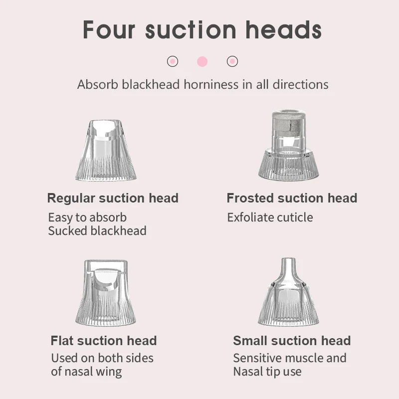 Portable Microcurrent Face Massager Lift Firming Pore Shrinking Home Blackhead Remover Beauty Instrument Device