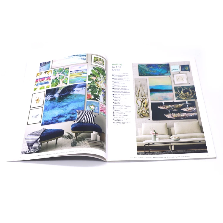 Low Price 2022 Printed Promotion Leaflet/Catalogue/Booklet/Brochure Printing