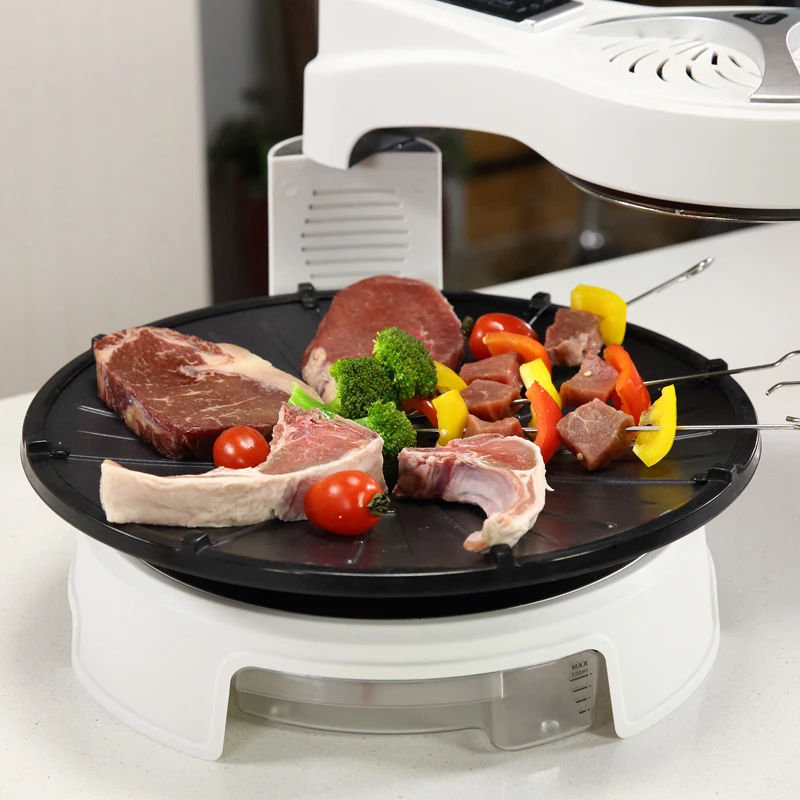 ODM OEM двухслойная духовка пицца умная портативная лодка вращающийся гриль для барбекю электрические