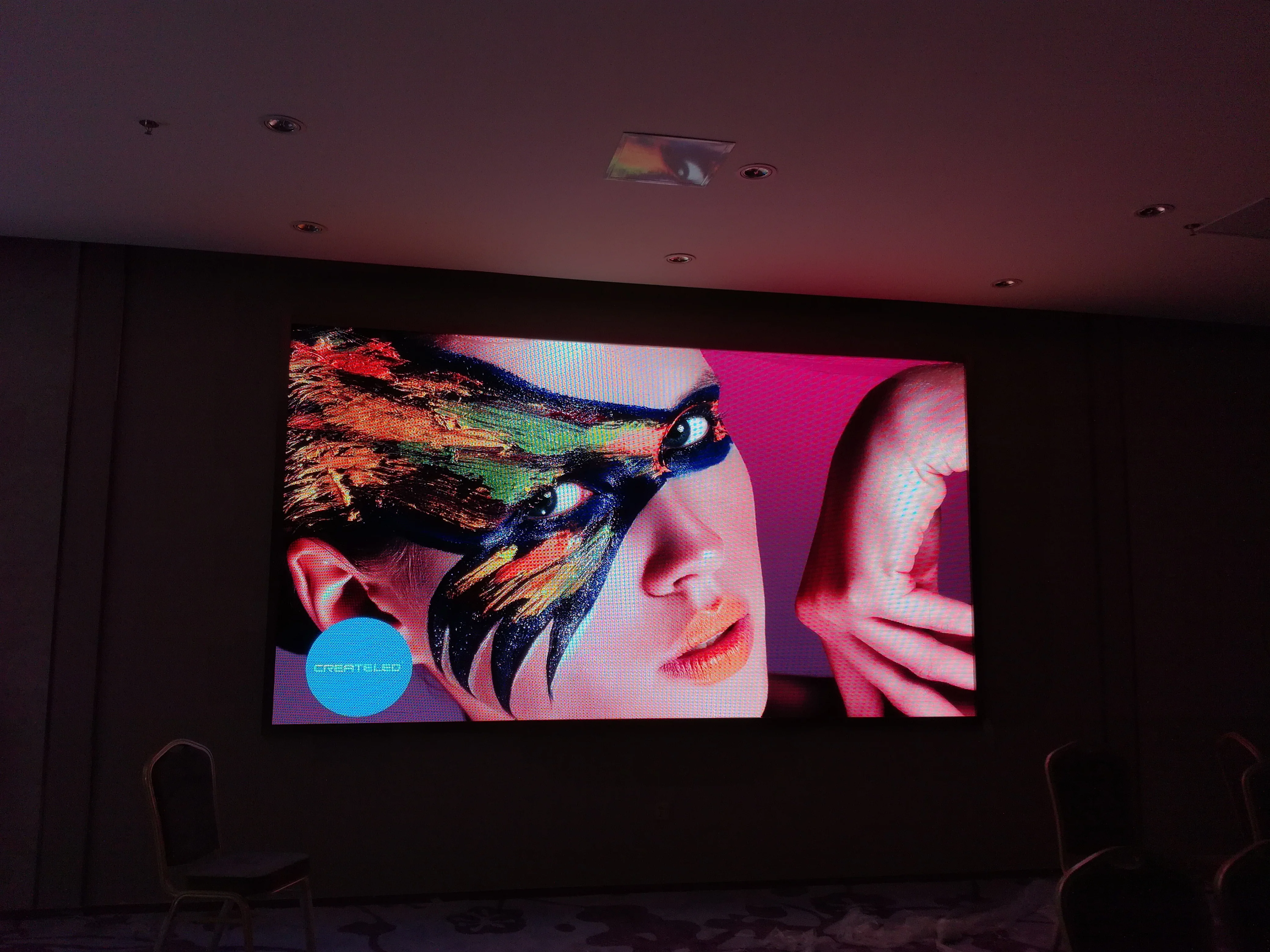 LED Display 3D Film Shooting Virtual Production Indoor LED Screen Silm Design HD For Conference Room