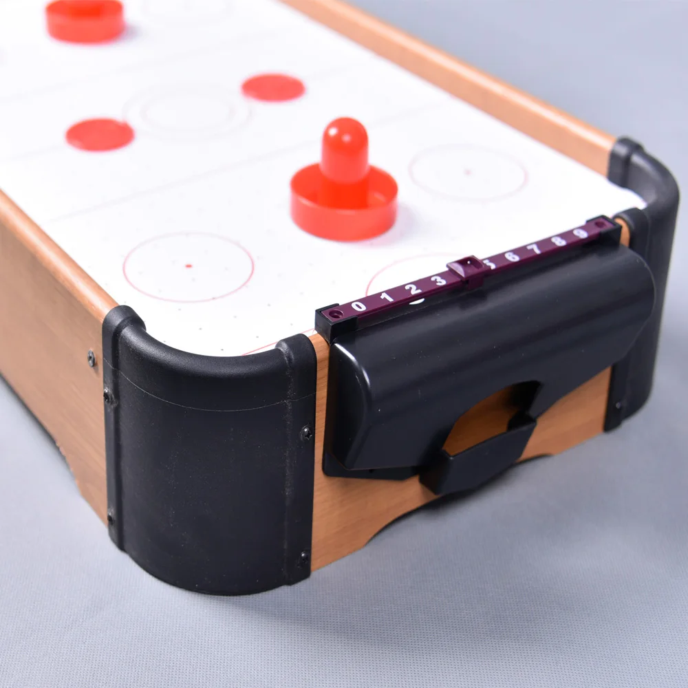 Wooden Mini Air Hockey Table Game For Kids And Adult