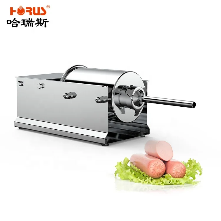 3/5/7L Automatic Manual The Latest Easy Operated twist mainca 5l stuffer sausage