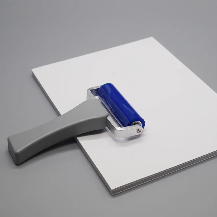 Cleanroom Sticky Rubber Roller Floor Industrial Cleaning Reusable Manual Silicone Sticky Roller