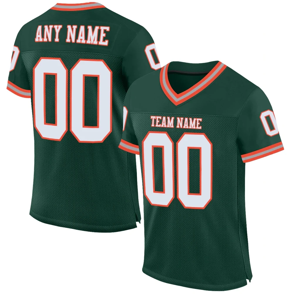 Personalized Custom Practice American Football Jersey Printed Team Name Number Football Jersey Uniform For Men