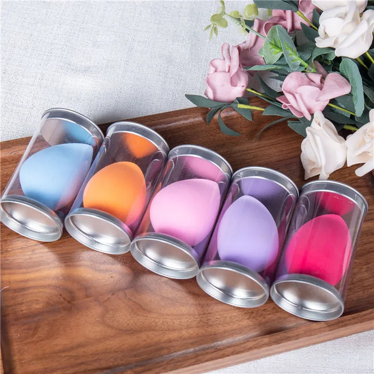 Factory Price Latex Free Soft Make-up Sponge Beautiful Shaped Facial Makeup Blender Puff Sponge Cosmetic