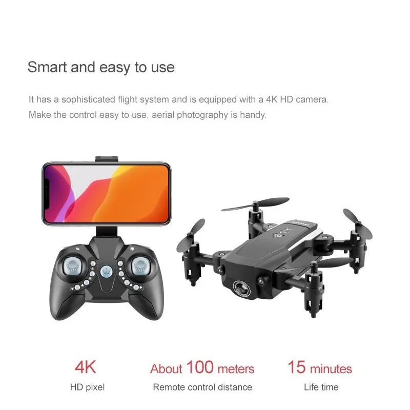 Новый Дрон E58 998 с Wi-Fi бесщеточная Двойная камера оптическим потоком 480p складной пульт дистанционного управления Квадрокоптер игрушка
