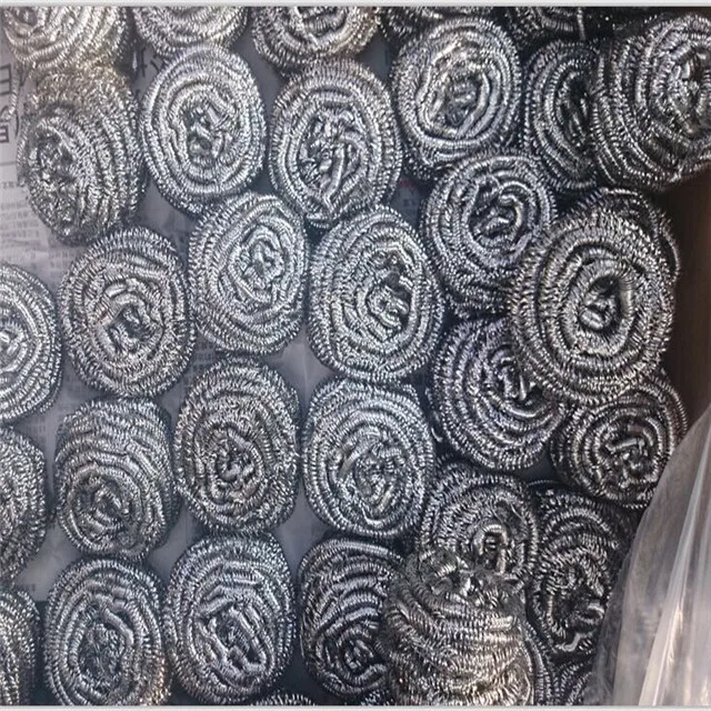 home product making machinery stainless steel washing ball scourer product line ss mesh scourer making machine