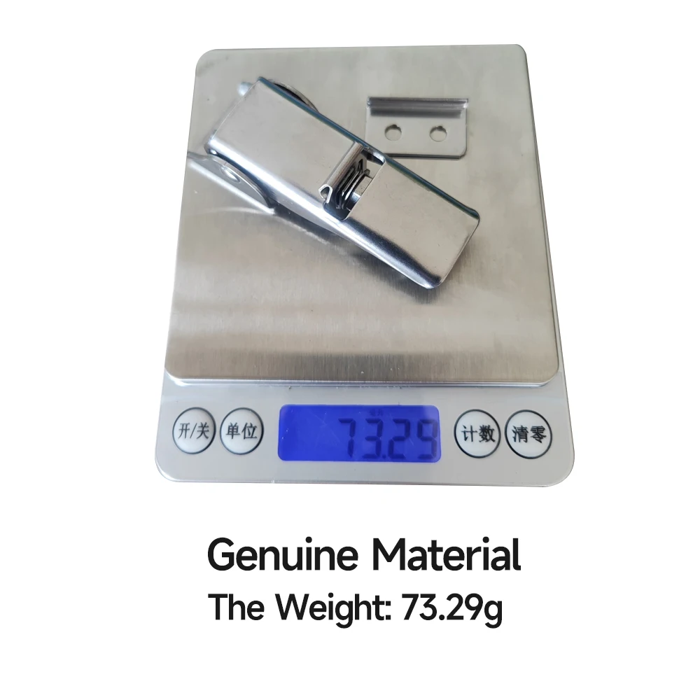 Thcoo Customized Stainless Steel 304 Draw Spring Hasp Clamp Latch Lock Quick Release Adjustable Toolbox Toggle Latch