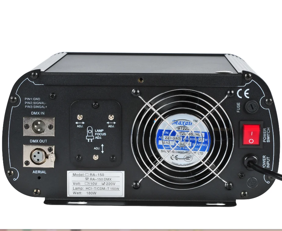 fiber optic light engine,DMX,150W, 8 colors, wireless remote controller optional (RA-150DMX)