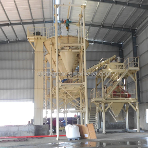 Dry Mortar Line for Making Glue Putty Mixing Plant Tile Glue and Plastering Mortar Making Machine