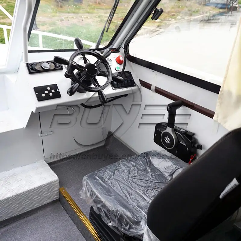 Cheap Freshwater 25 Ft/7.6 Meter Big Fishing Boats Long Life Yacht 14 Seats Professional Sea Tourist Boat