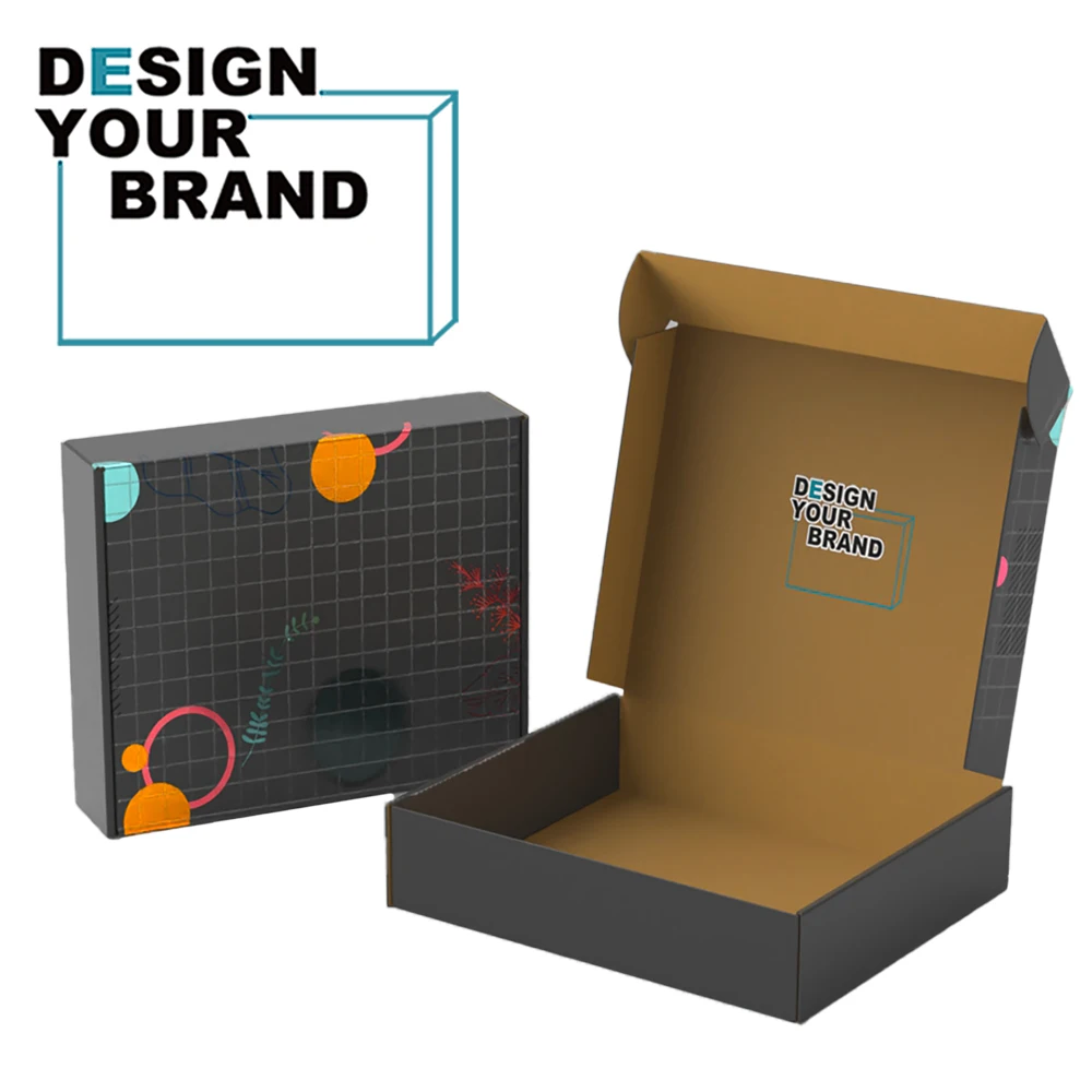 Printing T-shirt Logo Customization  Print Custom T Shirt Boxes for Packaging Dressing Box Paper Box