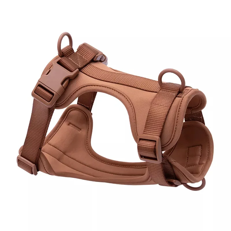 Custom Wholesale Light Weight Pet Vest Upgraded Personalized Popular Comfort Breathable Soft Neoprene Dog Harness