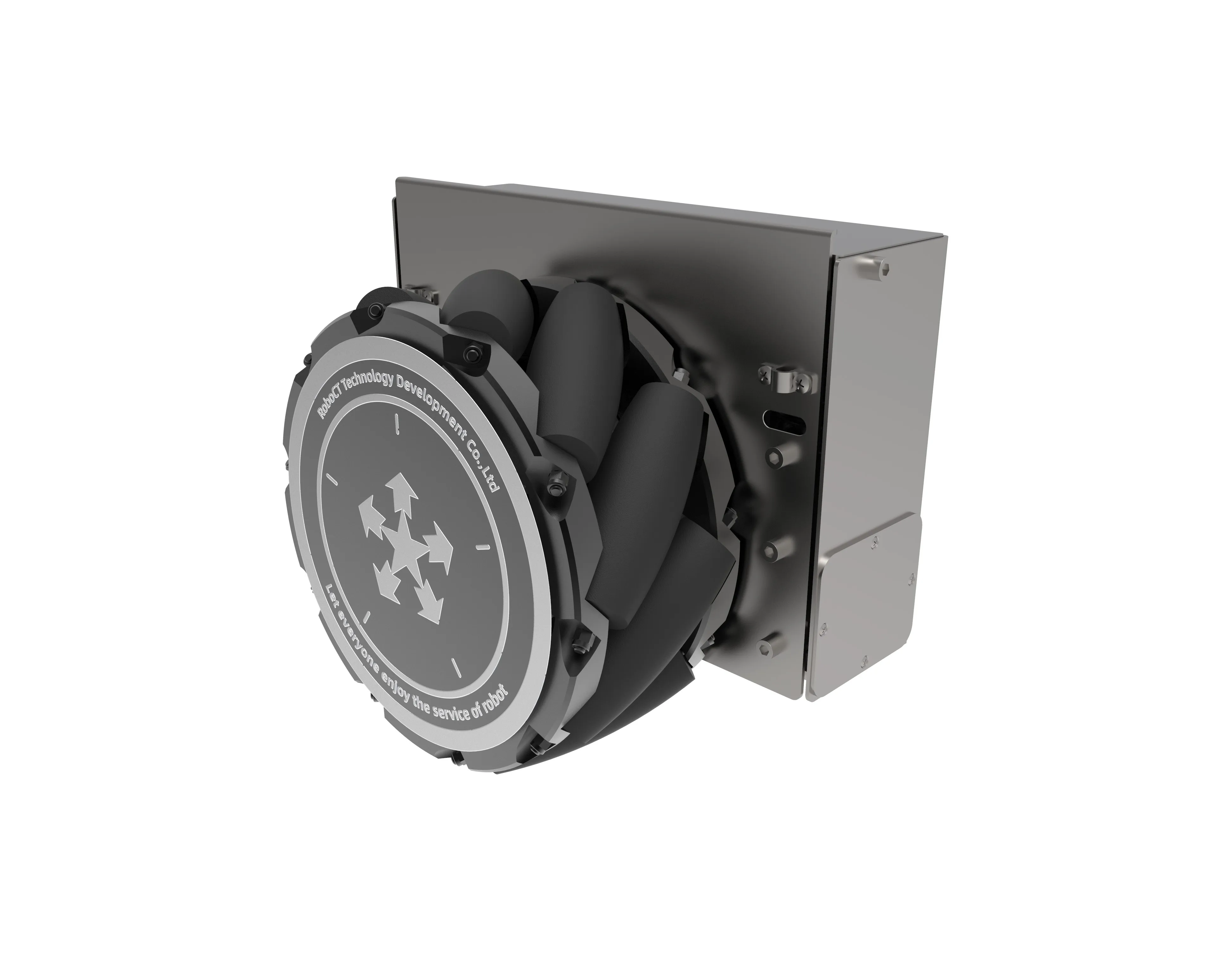 
Heavy duty 1000kg pay load robot car wheel mobile robot integrated Mecaunm wheel 