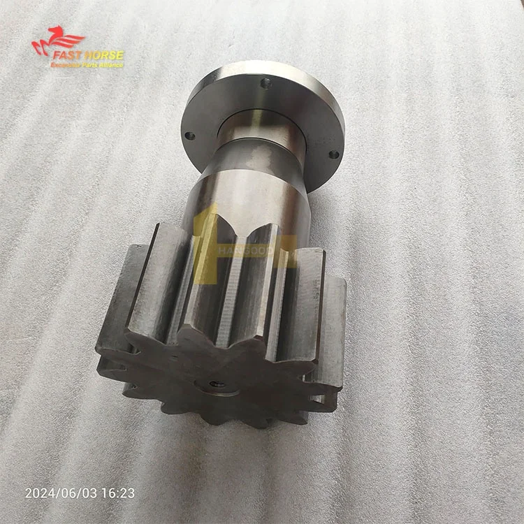 Шестерня экскаватора Hangood для качающийся главный вал R 215 34/13T индийского нового типа R215 зубчатый Вал