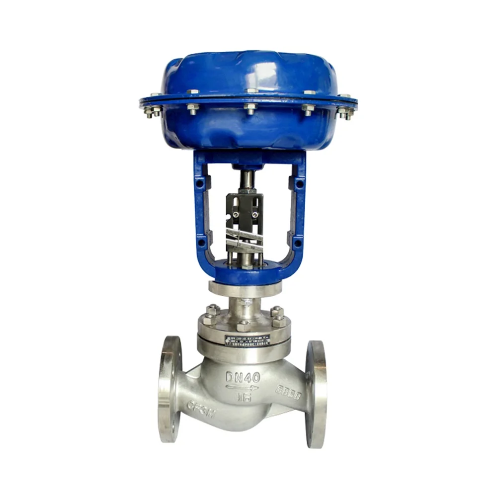 COVNA Control valves pneumatic diaphragm control globe type valve for power plant and dairy pasteurizer