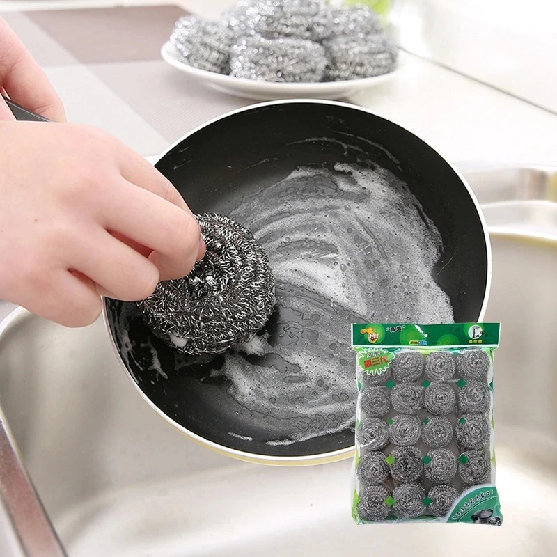 Металлические кухонные губки для мытья