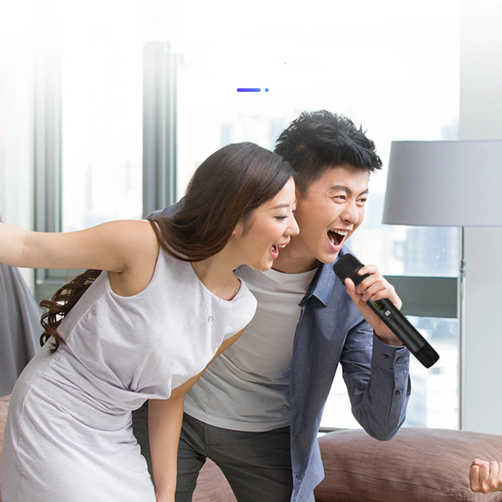 Wireless Microphone China Colar Mic Microphone Handle Shell Microphone for Karaoke Singing Wedding DJ Party