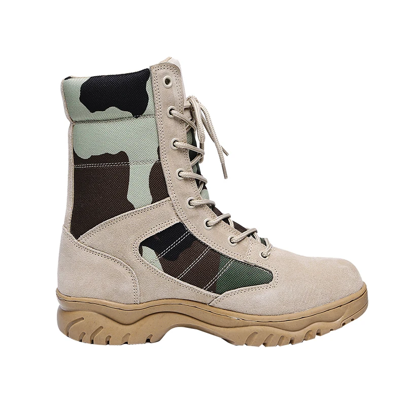 XINXING Desert Camouflage Tactical Boots Combat Boots Oxford Fabric Training Boots For Outdoors
