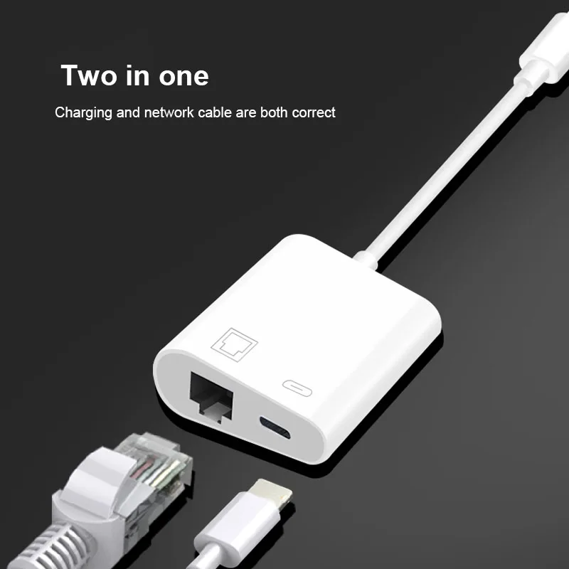 Type C to Ethernet Lan RJ45 USB C hub Adapter converter