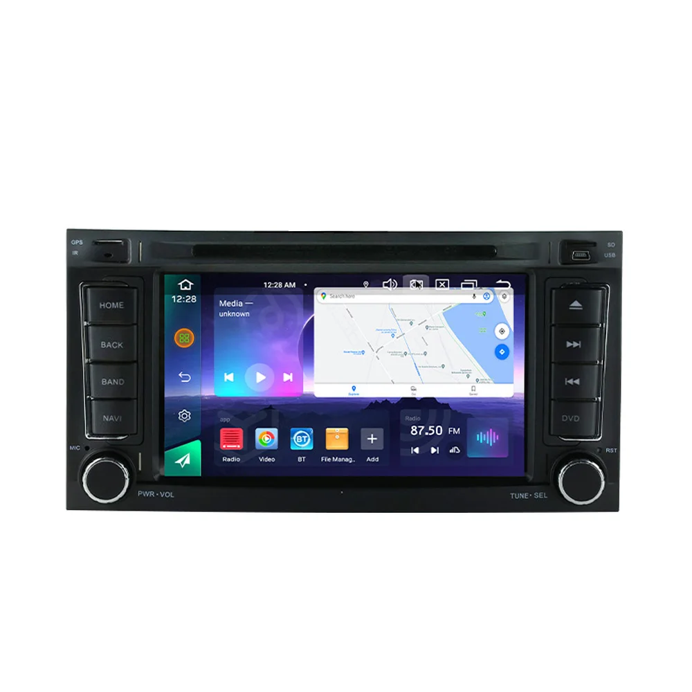 MEKEDE Android car-play auto car video DSP RDS ADAS DVR 4+64 8core for 7 inch VW Touareg BT  WiFi