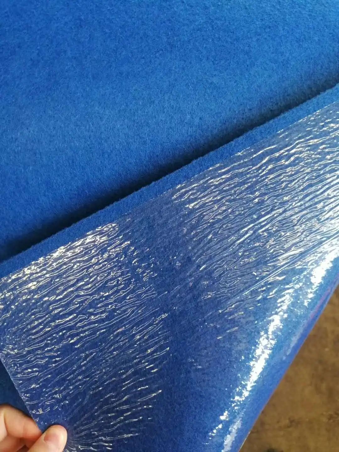 Factory direct film coated red white grey flat carpet for events wedding corridor