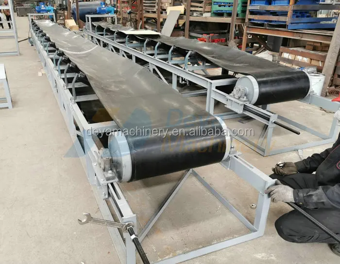 long belt conveyor machine for materials conveying
