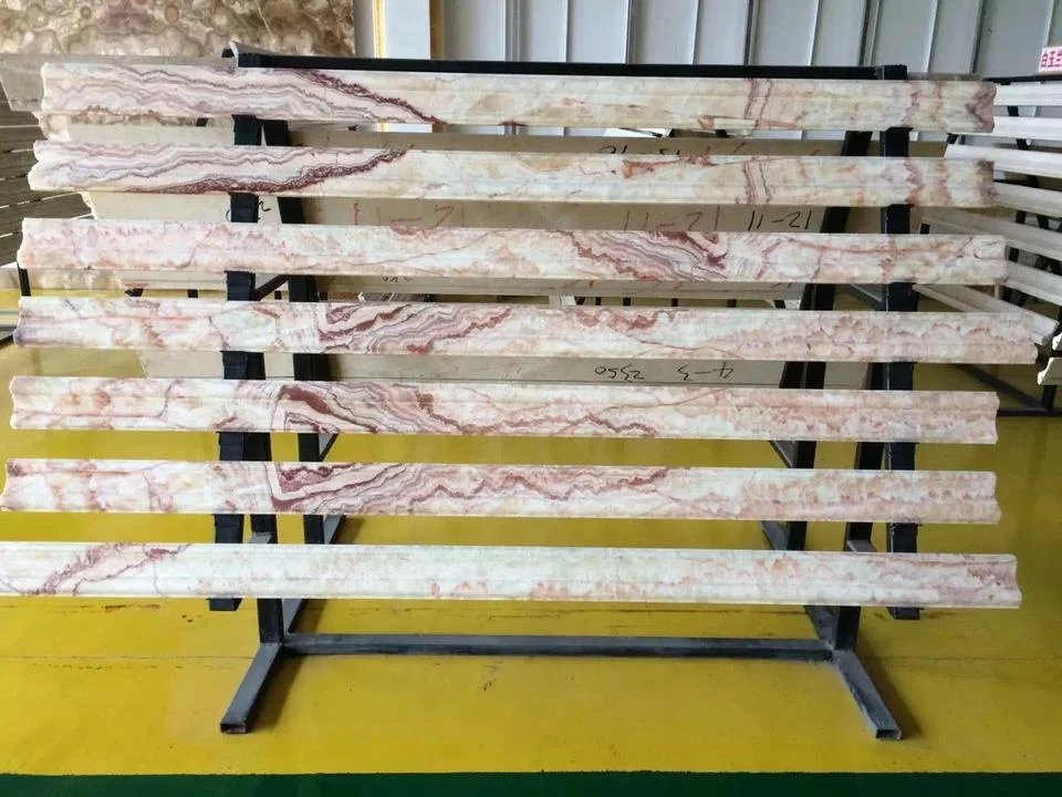 Полированные плиты Red dragon onyx из натурального оникса для роскошных украшений