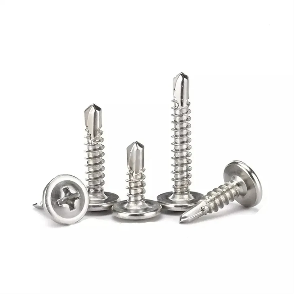 1022 Carbon Steel Self-tapping Self-drilling Screws Phillips Round Head Drill Tail Dovetail Dovetail Screws Other Fasteners