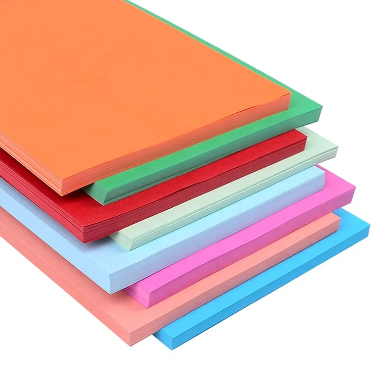 Factory price 250gsm A4 size embossed color board leather grain binding cover paper