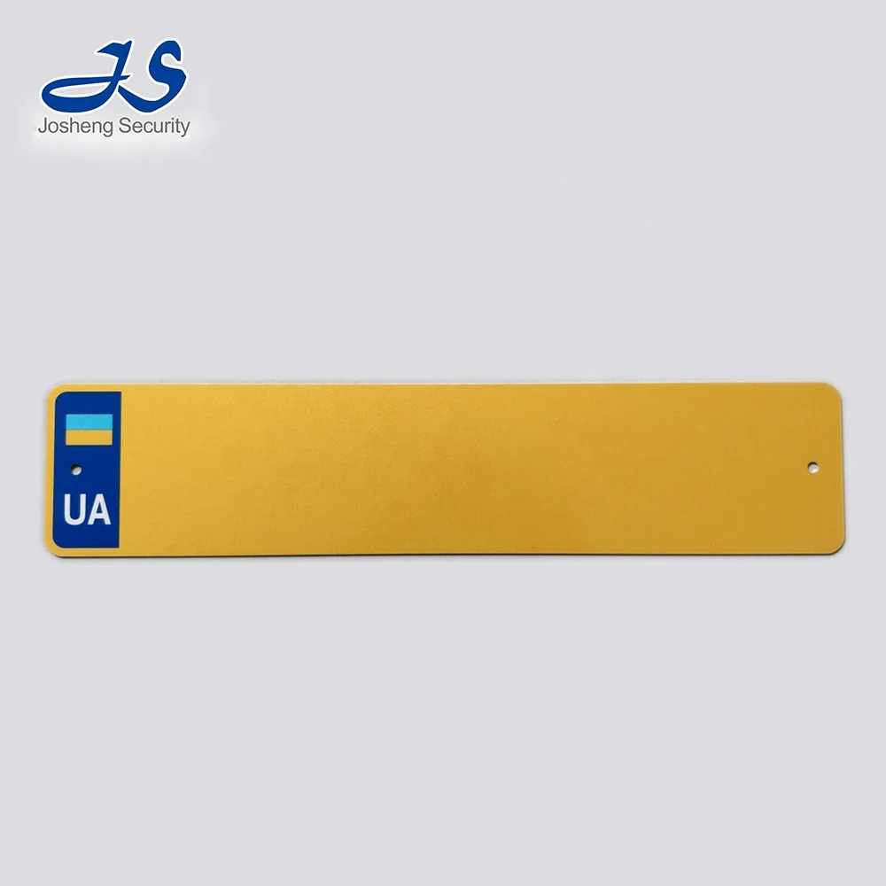 European Registration License Plates, Hot sales Blank Aluminum Car Plate,  European size Security number plate