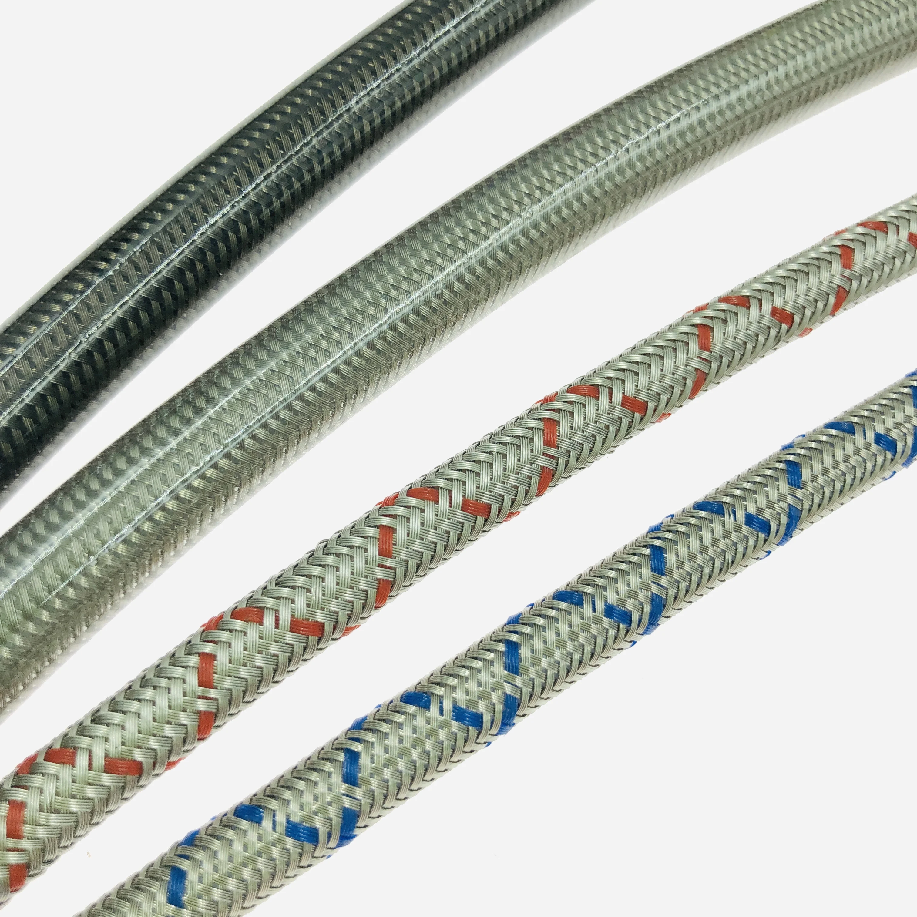 NYLON Hydraulic Brake Oil Fuel Line Hose Assembly AN3 Stainless Steel Braided PTFE Car Motorcycle OEM Origin Type Tube Working