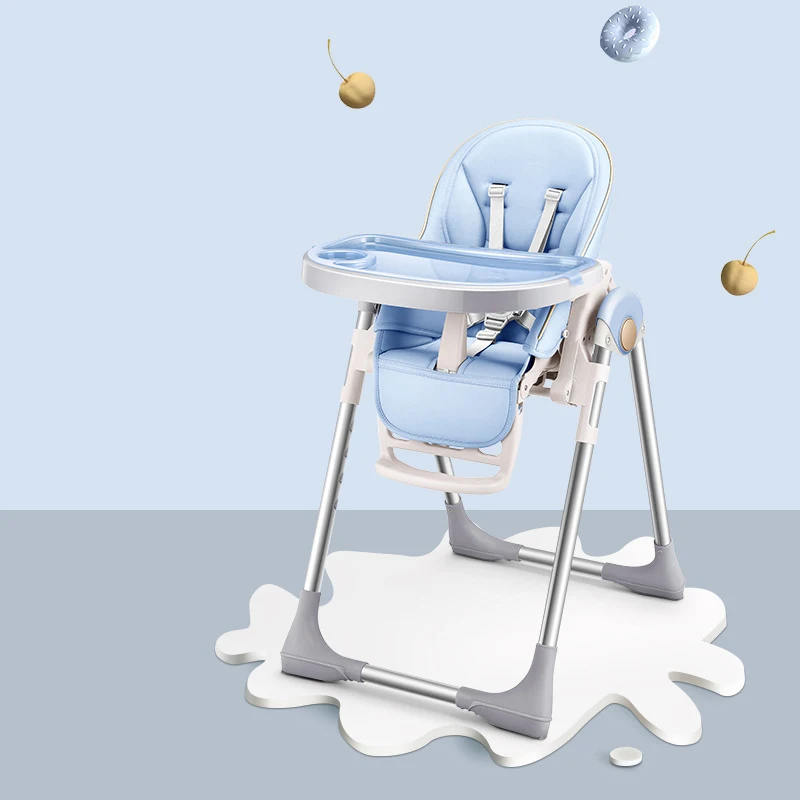 Baby dining chair children dining multi functional folding portable baby kids feeding chair dining gaming table