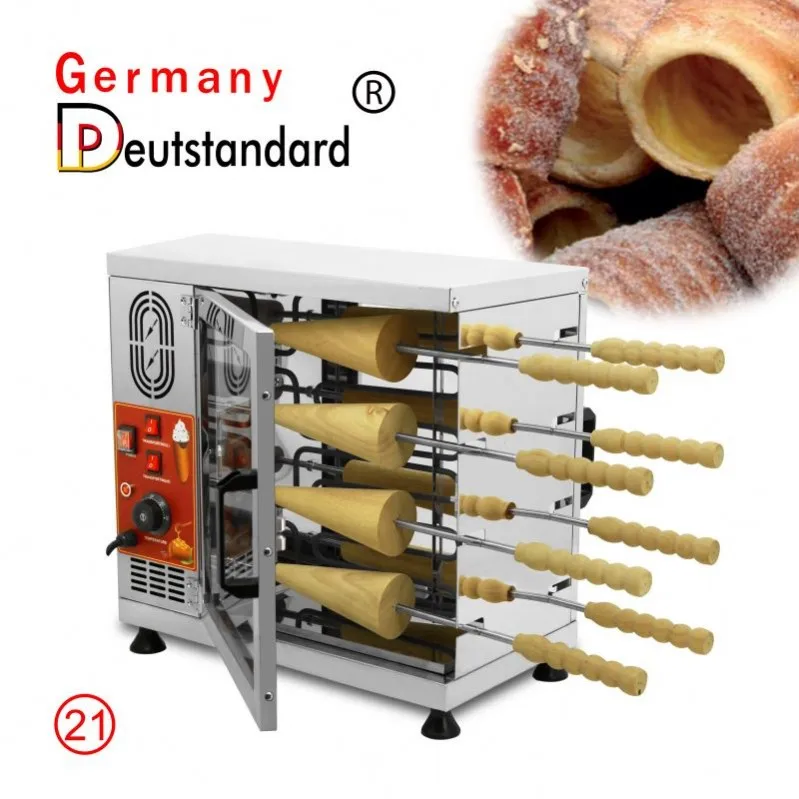 Factory Price Concise Design Chimney Cake Twist Kurtos Kalacs Machine Roller