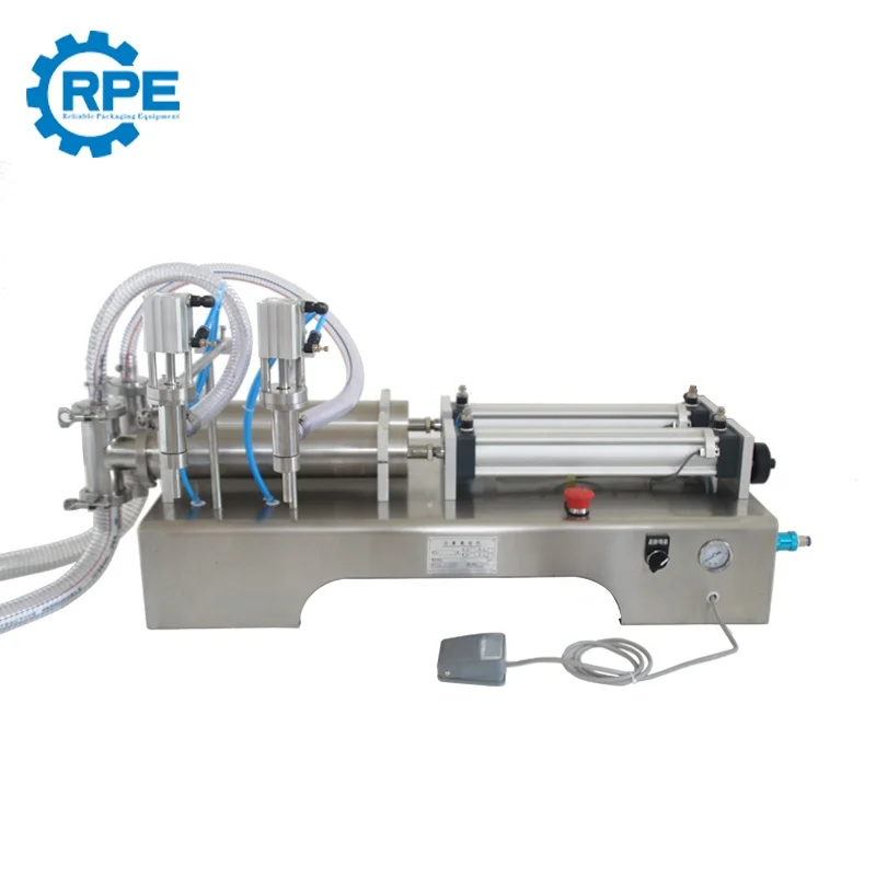 Easy operate  seafood sauce two nozzles filling machine jam filling equipement machine